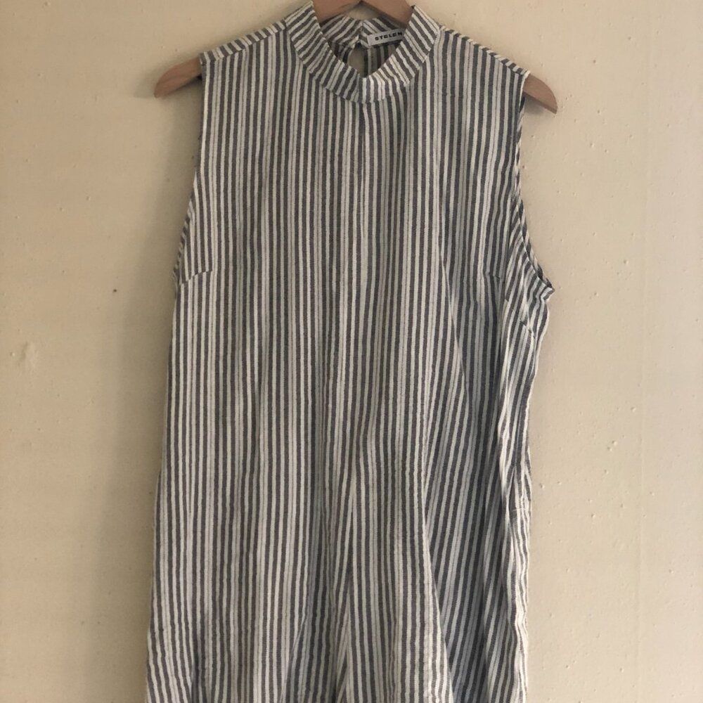 Stelen by Need Supply Striped Malta Romper size Large - Picture 7 of 11